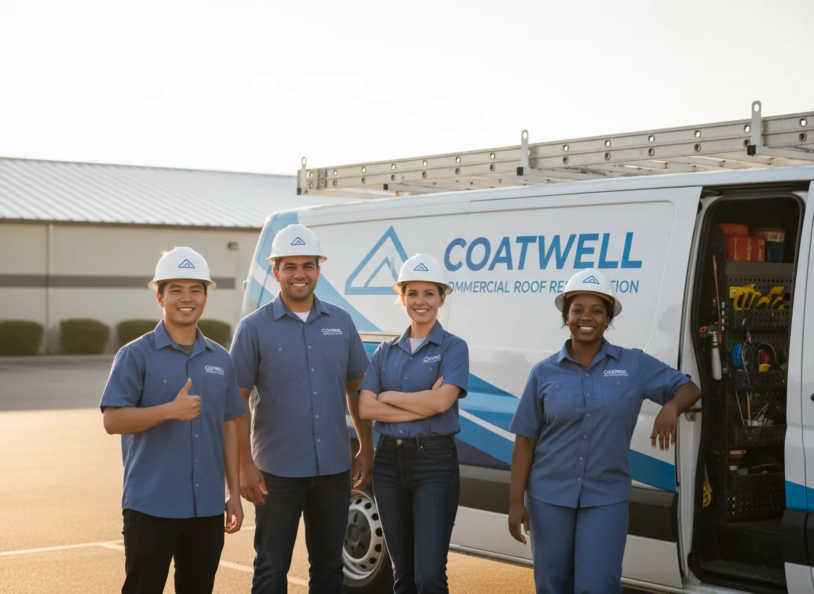 Commercial roof coating company in Saint Cloud, WI